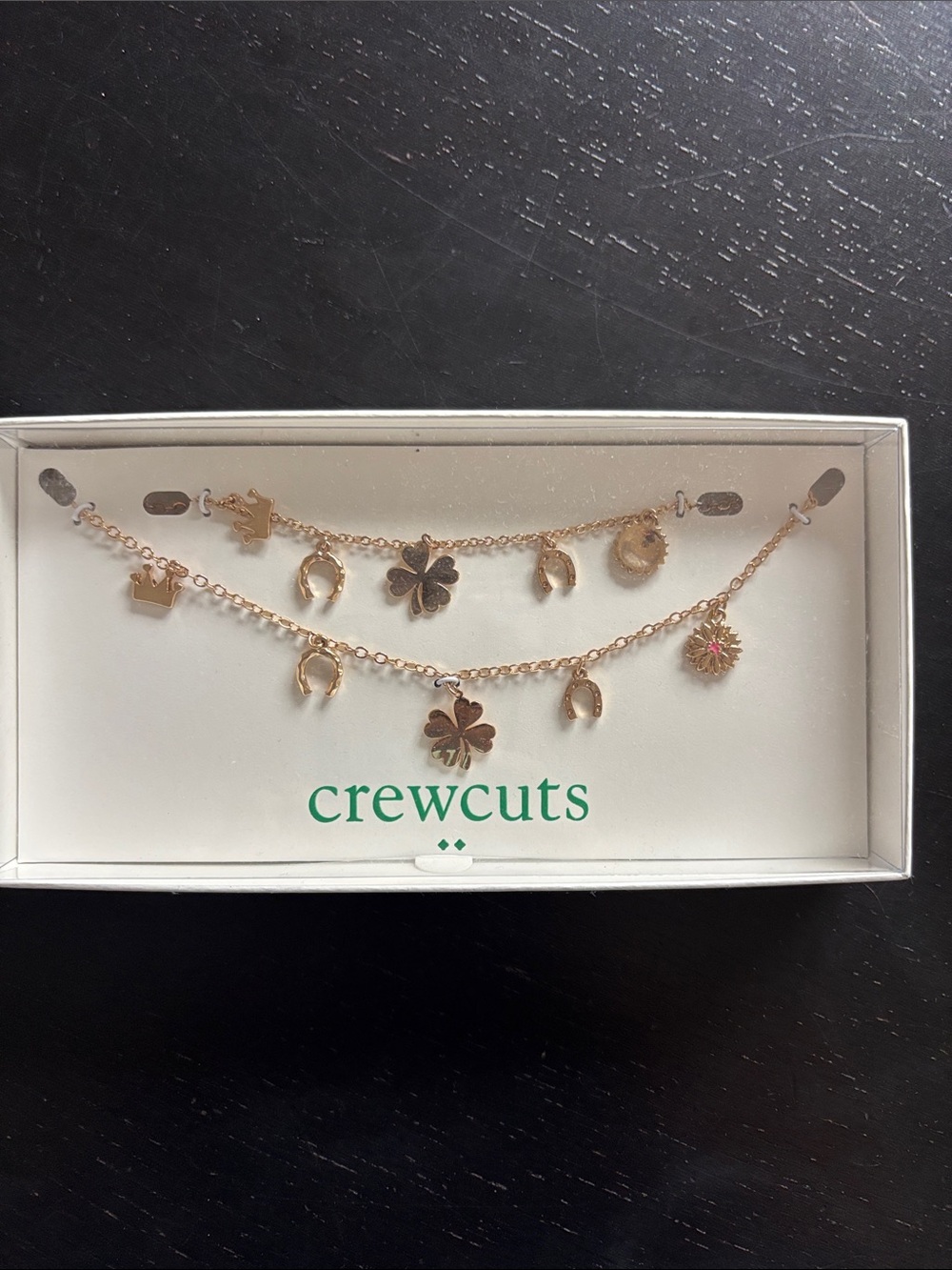 Crewcuts Gold-Tone Lucky Charm Layered Bracelet Set